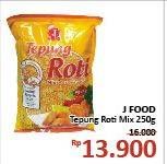 Promo Harga J Food Tepung Roti Mix 250 gr - Alfamidi