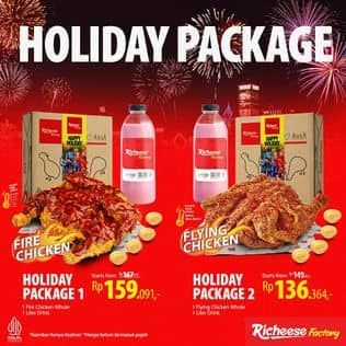 Promo Harga Holiday Package  - Richeese Factory