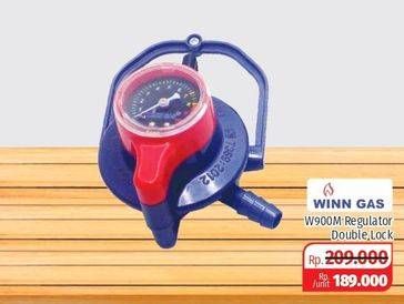 Promo Harga WINN Gas Regulator W-900M 1 pcs - Lotte Grosir