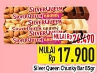 Promo Harga Silver Queen Chunky Bar 95 gr - Hypermart