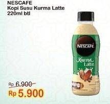 Promo Harga Nescafe Ready to Drink Kurma Latte 220 ml - Indomaret
