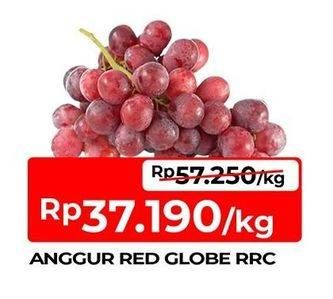 Promo Harga Anggur Red Globe RRC  - TIP TOP