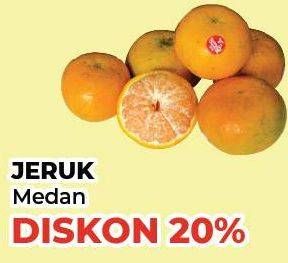 Promo Harga Jeruk Medan per 100 gr - Yogya