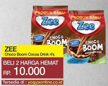 Promo Harga ZEE Choco Boom per 4 sachet 27 gr - Yogya