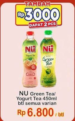 Promo Harga Nu Green Tea/Yogurt  - Indomaret