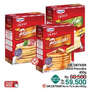 Promo Harga Dr Oetker Nona Pancake 400 gr - LotteMart