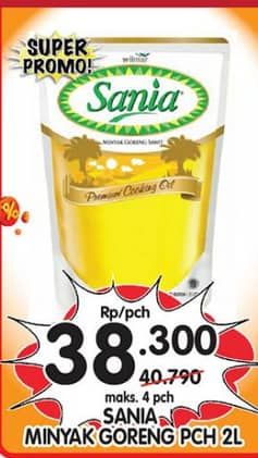 Promo Harga Sania Minyak Goreng 2000 ml - Superindo
