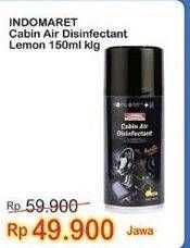 Promo Harga INDOMARET Cabin Air Disinfectant Lemon 150 ml - Indomaret