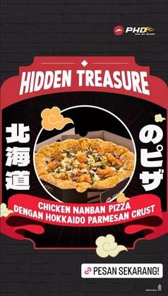 Promo Harga Hidden Treasure  - Pizza Hut
