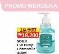 Promo Harga Souji Antibacterial Hand Wash Chamomile 410 ml - Alfamart