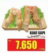 Promo Harga Kaki Sapi per 100 gr - Hari Hari