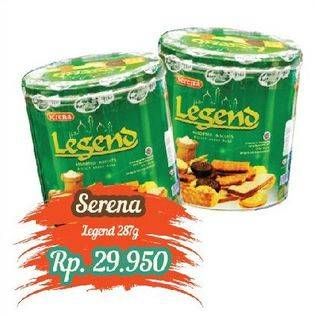 Promo Harga SERENA Biskuit Legend 287 gr - Yogya