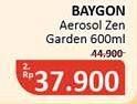 Promo Harga BAYGON Insektisida Spray Zen Garden 600 ml - Alfamidi