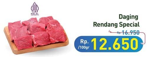 Promo Harga Daging Rendang Sapi per 100 gr - Hypermart