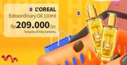 Promo Harga Loreal Elseve Extraordinary Oil 100 ml - Guardian