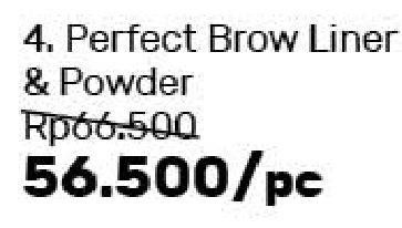 Promo Harga SILKYGIRL Perfect Brow Liner & Powder  - Guardian