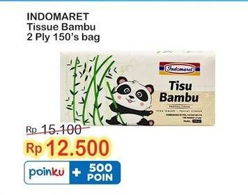 Promo Harga Indomaret Facial Tissue Bambu 150 pcs - Indomaret