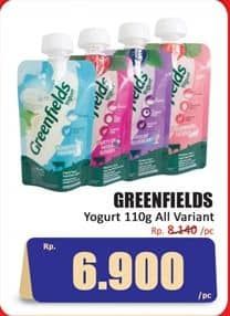 Promo Harga Greenfields Yogurt All Variants 110 gr - Hari Hari