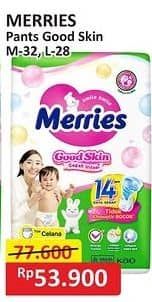 Promo Harga Merries Pants Good Skin M32, L28 28 pcs - Alfamart
