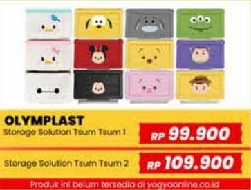 Promo Harga Olymplast Storage Solution Kotak Serbaguna Tsum Tsum 1  - Yogya