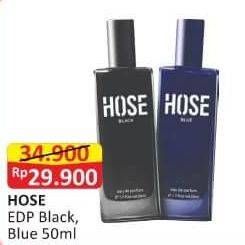 Promo Harga Hose EDP Black, Blue 50 ml - Alfamart