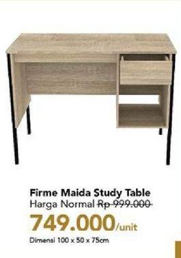 Promo Harga Firme Maida Study Desk  - Carrefour