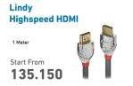 Promo Harga Lindy Highspeed HDMI  - Electronic City