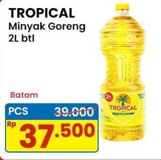 Promo Harga Tropical Minyak Goreng 1000 ml - Indomaret