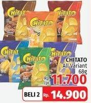 Promo Harga CHITATO Snack Potato Chips All Variants 68 gr - LotteMart