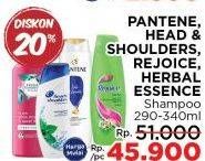 Pantene/Head & Shoulders/Rejoice/Herbal Essence Shampoo