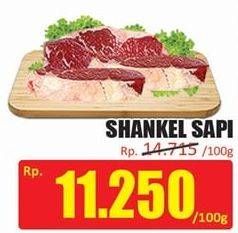 Promo Harga Daging Sengkel (Shankle) per 100 gr - Hari Hari