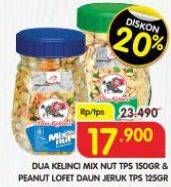 Promo Harga Dua Kelinci Kacang Mix Nut, Lofet 125 gr - Superindo