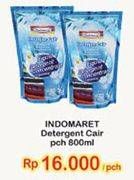 Promo Harga INDOMARET Detergent Cair 800 ml - Indomaret