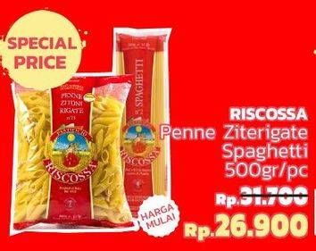 Promo Harga RISCOSSA Penne Ziterigate/Spaghetti  - LotteMart