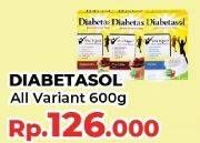 Promo Harga DIABETASOL Special Nutrition for Diabetic All Variants 600 gr - Yogya