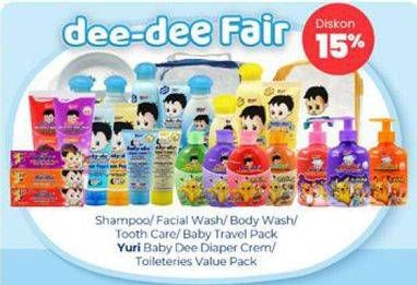 Promo Harga Dee Dee Shampoo/Facial Wash/Body Wash/Tooth Care/Baby Travel Pack/Diaper Cream/Toiletries Value Pack  - Carrefour