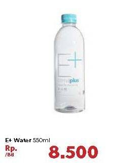 Promo Harga E Mineral Water 550 ml - Carrefour