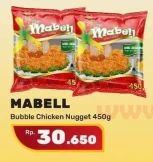 Promo Harga Mabell Nugget Bubble 450 gr - Yogya