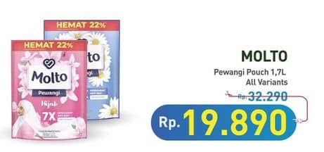 Promo Harga Molto Pewangi All Variants 1700 ml - Hypermart