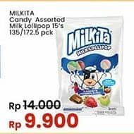 Promo Harga Milkita Assorted Lollipops Premium 172 gr - Indomaret