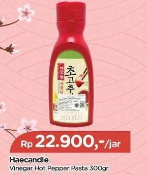 Promo Harga Haecandle Paste Vinegar Hot Pepper 300 gr - TIP TOP