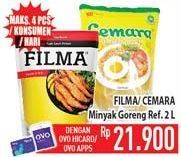 Promo Harga FILMA/ CEMARA Minyak Goreng 2ltr  - Hypermart