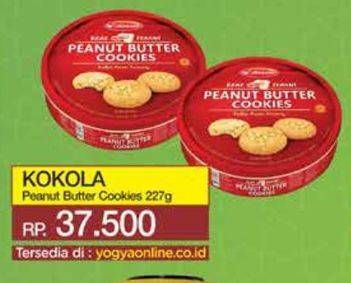 Promo Harga Kokola Peanut Butter Cookies 227 gr - Yogya