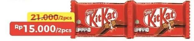 Promo Harga Kit Kat Chocolate 4 Fingers All Variants 35 gr - Alfamart