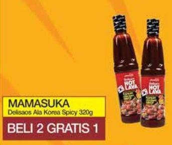Promo Harga Mamasuka Salad Dressing Spicy 320 ml - Yogya