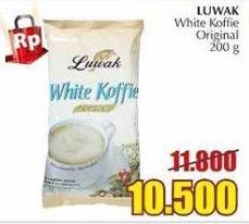 Promo Harga Luwak White Koffie Original 200 gr - Giant