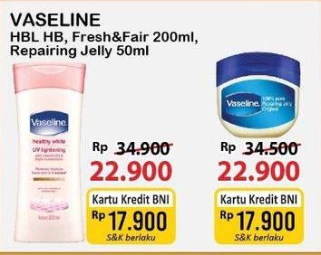 Promo Harga Vaseline Repairing Jelly 50 ml - Alfamart