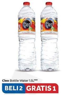 Promo Harga CLEO Air Minum 1500 ml - Carrefour