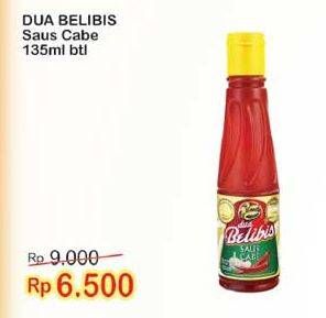 Promo Harga DUA BELIBIS Saus Cabe 135 ml - Indomaret