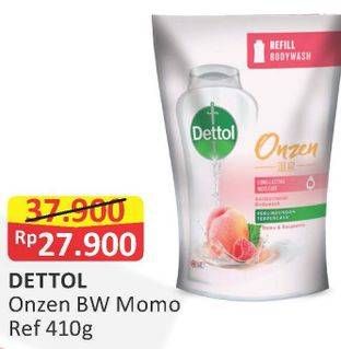 Promo Harga DETTOL Body Wash Onzen Momo Raspberry 410 ml - Alfamart